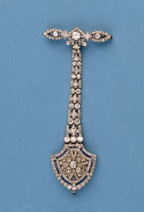 Orologio da tasca (zaffiro e diamante)